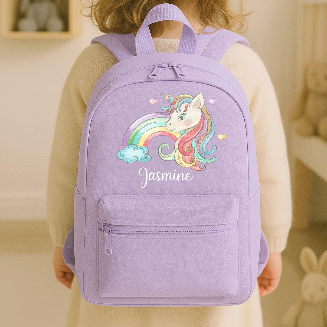Personalised Toddler Unicorn Backpack