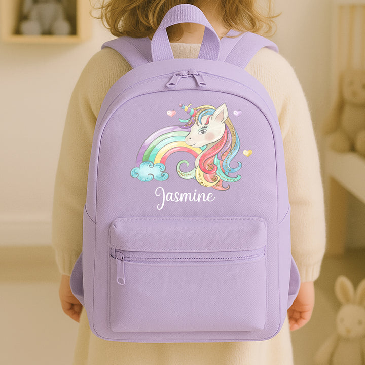 Personalised Toddler Unicorn Backpack