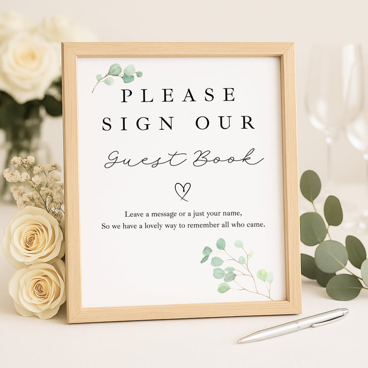 Personalised Wedding Guest Book