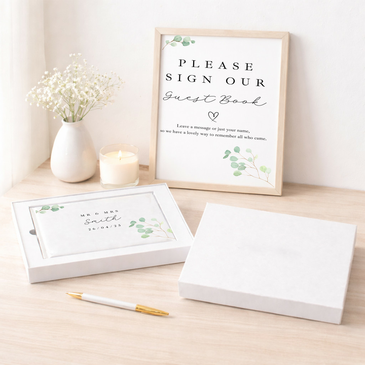 Personalised Wedding Guest Book