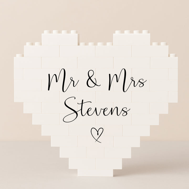 Wedding Date Photo Building Blocks