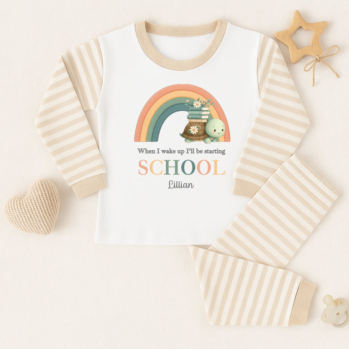 Personalised First Day Of School Pyjamas