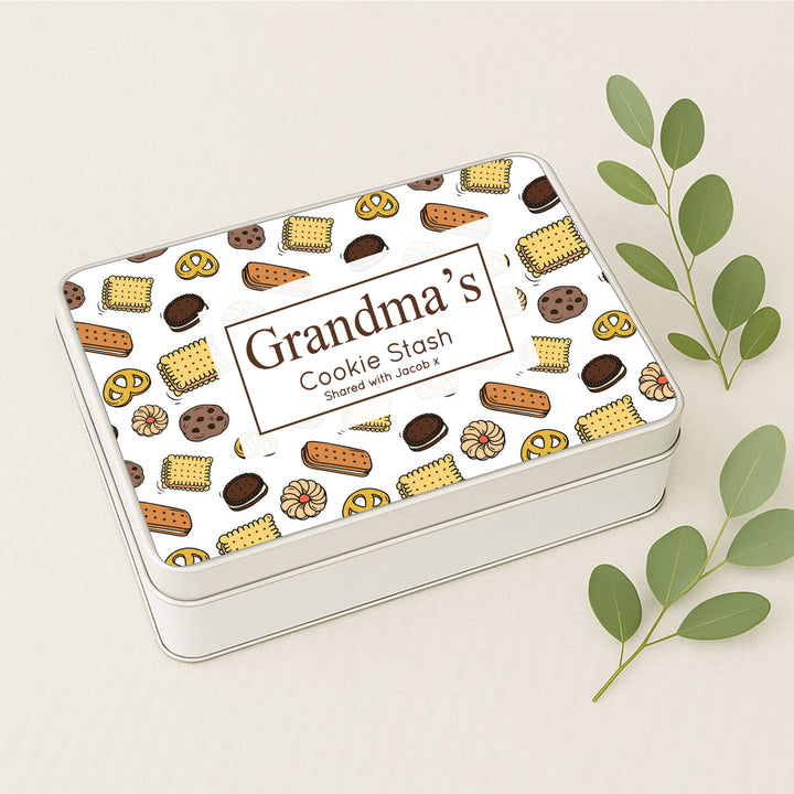 Grandma's Biscuit Tin– Personalised Gift for Her