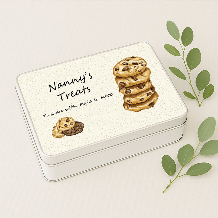 Nanny's Biscuit Tin– Personalised Gift for Her