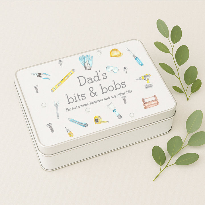 Dad’s Man Tin – Personalised Gift for Him