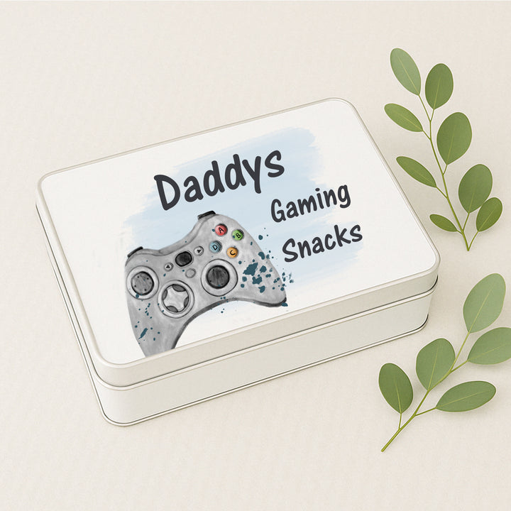 Dad’s Gaming Tin – Personalised Gift for Him