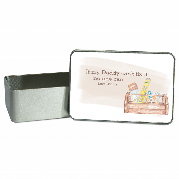 Dad’s Man Tin – Personalised Gift for Him