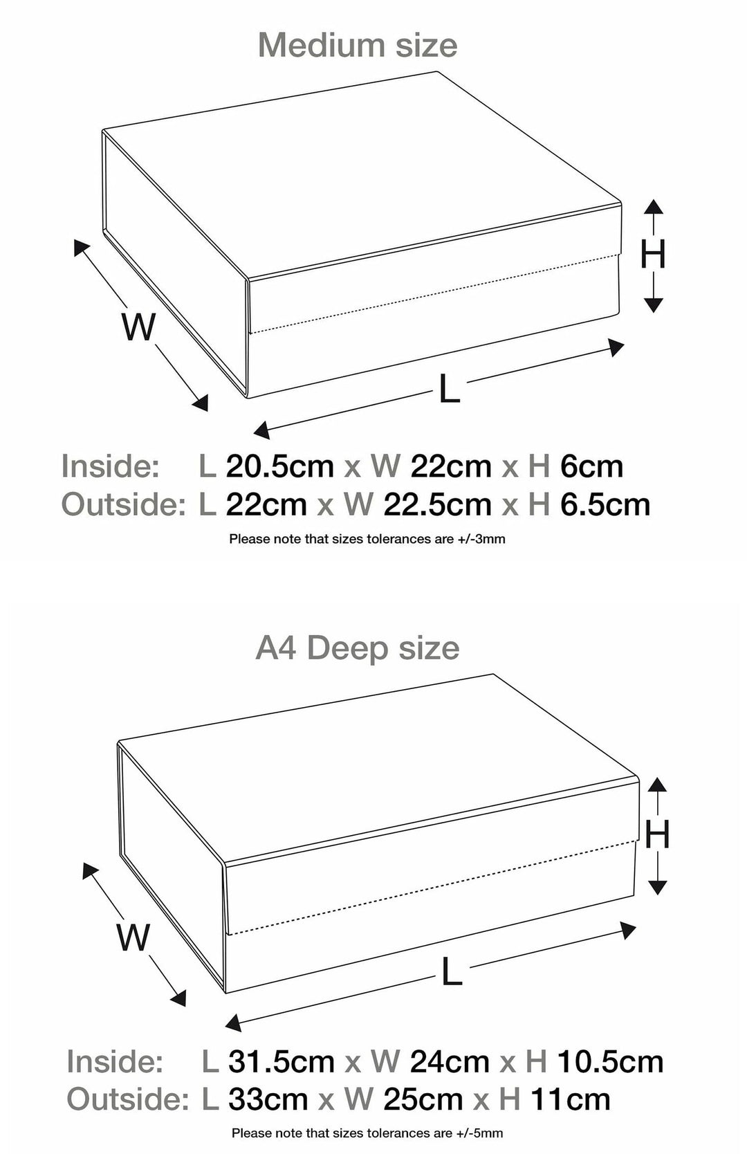 Personalised Flower Girl Initial Gift Box