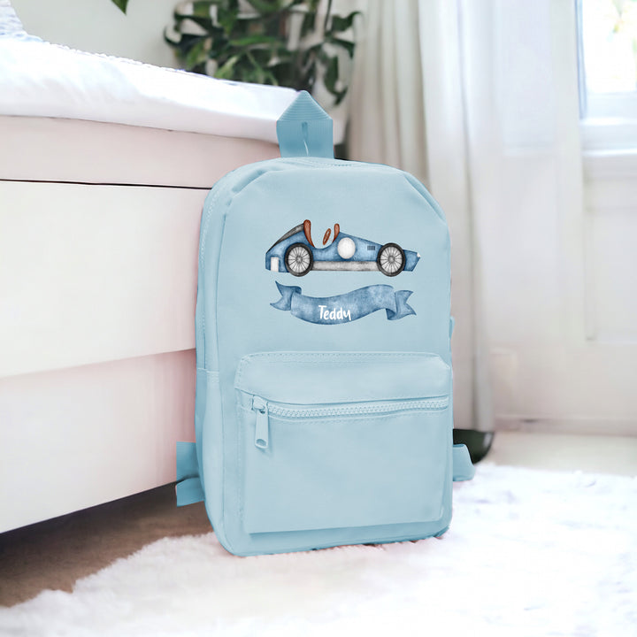 Personalised Toddler Cars Backpack