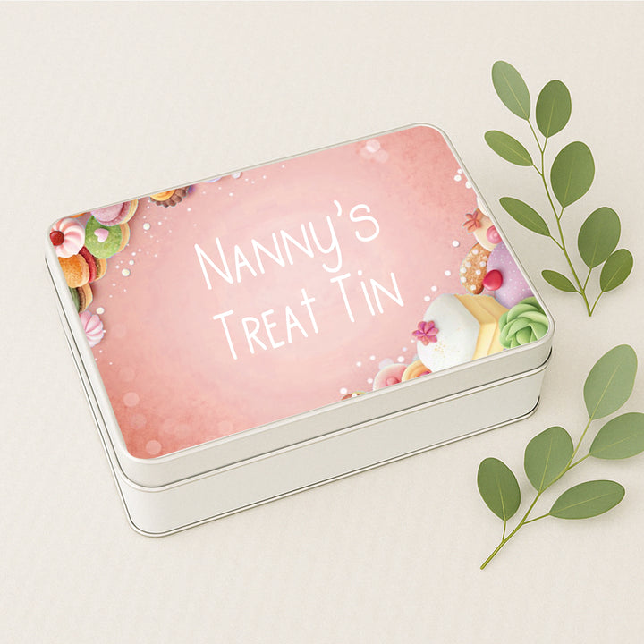 Nanny's Treat Tin – Personalised Gift for Her