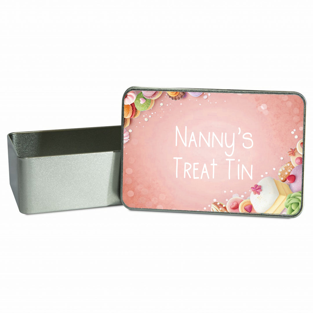 Nanny's Treat Tin – Personalised Gift for Her