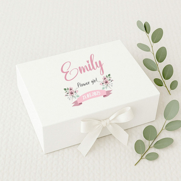 Personalised Flower Girl Gift Box