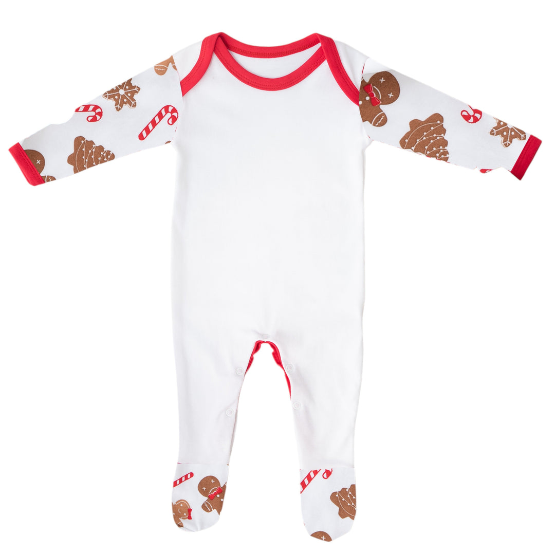 Gingerbread Babygrow Romper